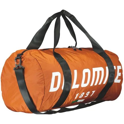 Сумка дорожная DOLOMITE, 40 л, 63х36х33 см, плечевой ремень, оранжевый