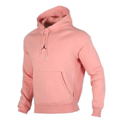 Толстовка Air Jordan Athleisure Casual Sports Logo Fleece Lined Pink, розовый