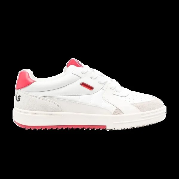 Кроссовки Palm Angels Palm University Low 'White Red', белый