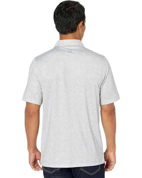 Поло Cutter & Buck Pike Constellation Print Stretch Polo, цвет Polished