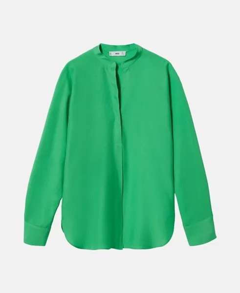 Блузка для отдыха Mango, зеленый