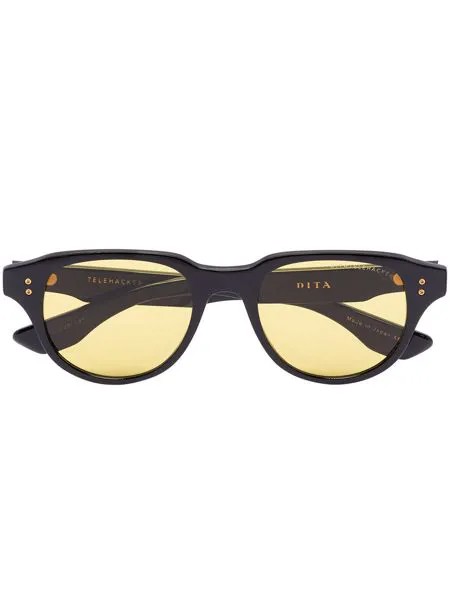 Dita Eyewear солнцезащитные очки Telehacker в круглой оправе