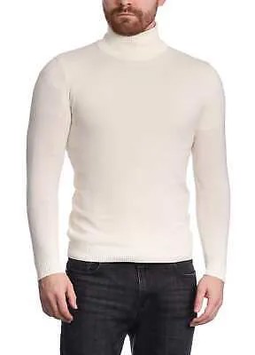 Мужской однотонный кремовый пуловер Arthur Black, водолазка из смесового хлопка, рубашка-рубашка