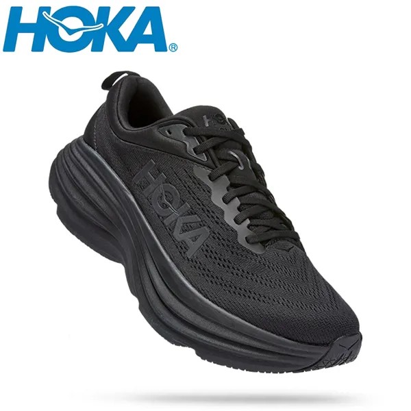 Кроссовки спортивные HOKA Bondi 8 для мужчин и женщин, дышащие Нескользящие Сникерсы для бега на открытом воздухе