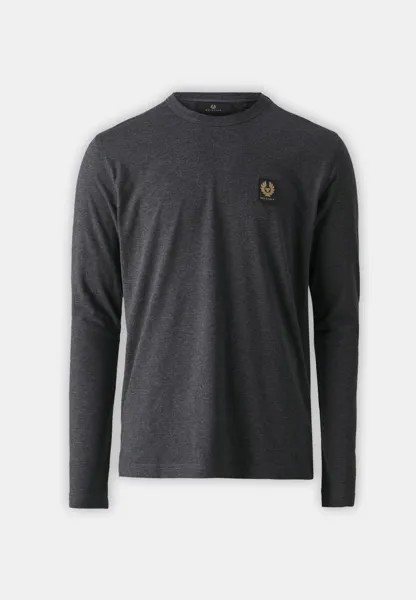 Футболка с длинным рукавом LONG SLEEVED Belstaff, мраморный антрацит