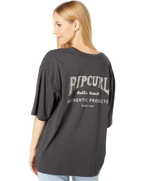 Футболка Rip Curl Azalea Rock Heritage Tee, цвет Washed Black