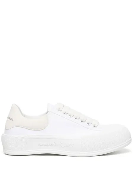 Alexander McQueen кеды Deck, белый