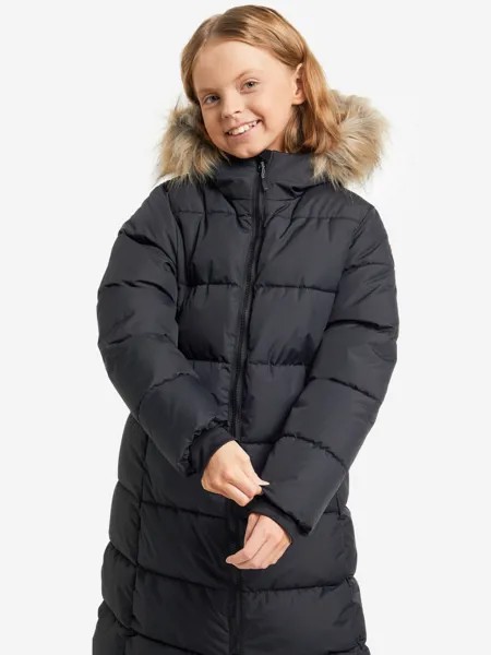 Пальто утепленное для девочек IcePeak Keystone, Черный