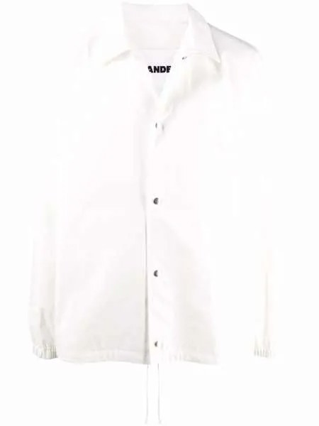 Jil Sander куртка-рубашка с логотипом