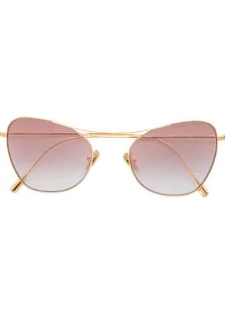 Cutler & Gross солнцезащитные очки в оправе 'кошачий глаз'