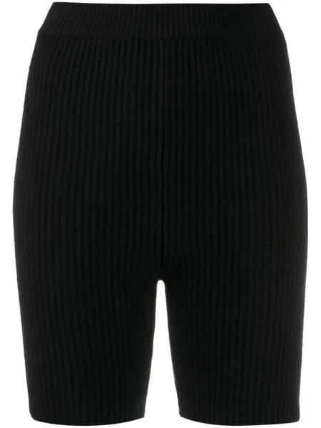 Cashmere In Love шорты Mira в рубчик, черный