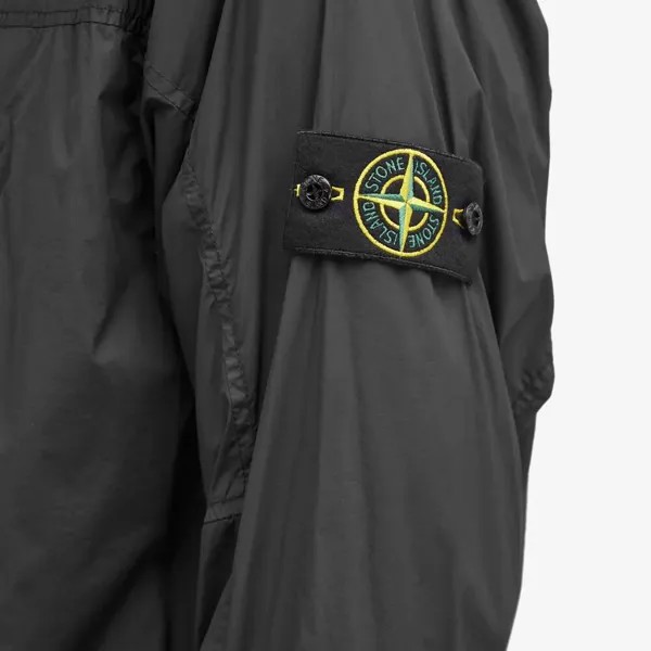 Stone Island Складная куртка Skin Touch из нейлона-TC, черный