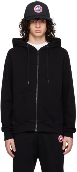 Черный худи Huron 'Black Label' Canada Goose