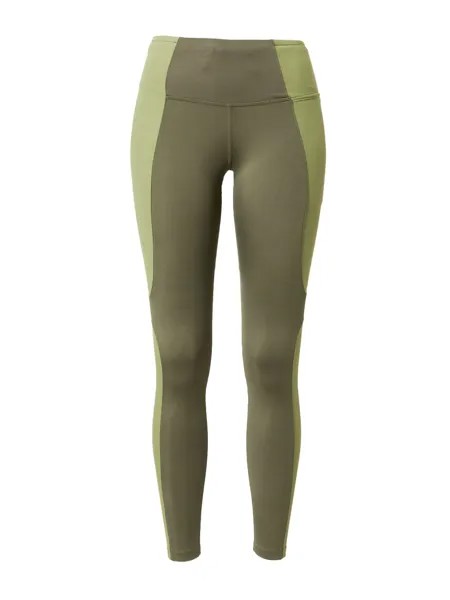 Узкие тренировочные брюки Nike, оливковый/светло-зеленый