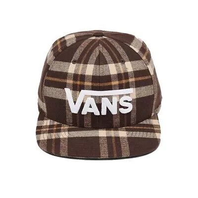 Vans Drop V II Snapback Hat (Demitasse) 6-панельная скейт-кепка