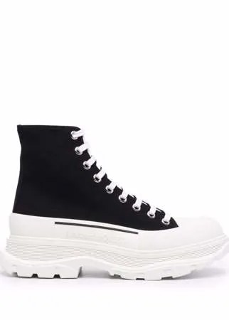 Alexander McQueen высокие кеды Tread Slick