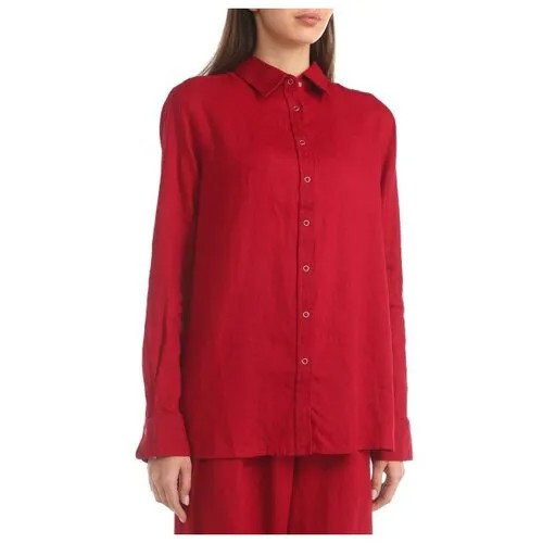 Рубашка Maison David, размер L, бордовый