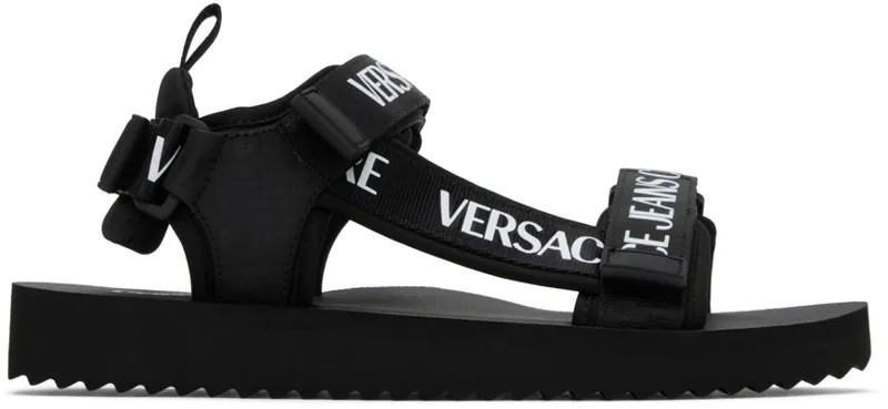 Черные сандалии Ipanema Versace Jeans Couture