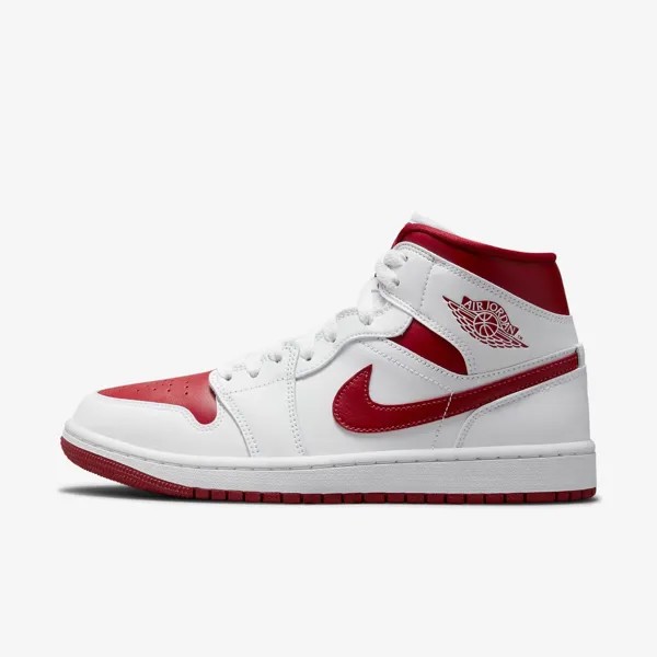 Кроссовки Jordan 1 Mid Championship Red BQ6472-161 WMNS Shoes