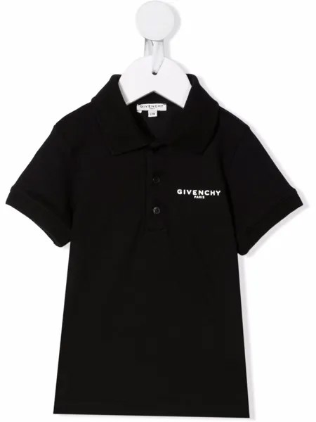 Givenchy Kids рубашка поло с логотипом