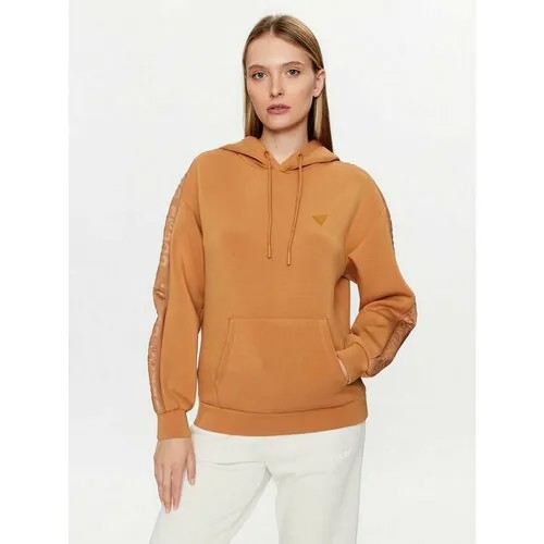 Худи GUESS, размер S [INT], оранжевый