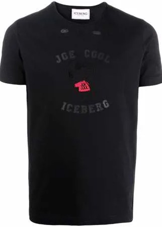 Iceberg футболка с логотипом