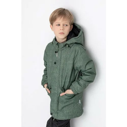 Куртка crockid, размер 116-122/64/57, зеленый