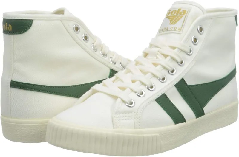 Кроссовки Tennis Mark Cox High Gola, цвет Off-White/Green