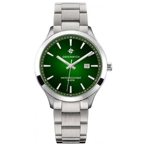 Наручные часы GREENWICH Helm, зеленый