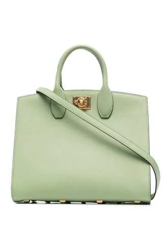 Salvatore Ferragamo сумка-тоут с декором Gancini