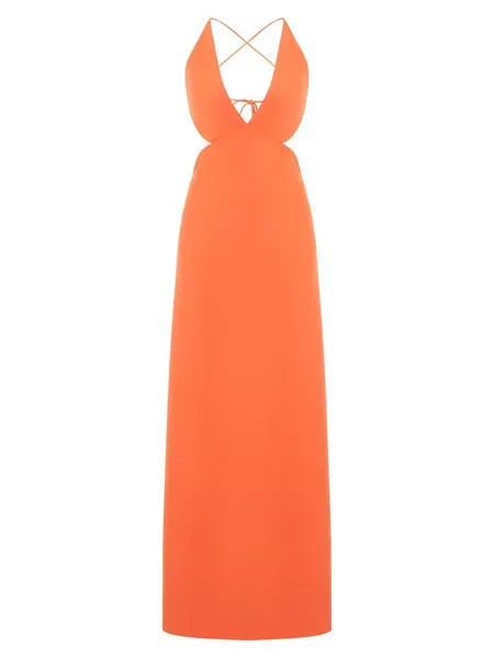 Платье Anne из эластичного крепа Halston