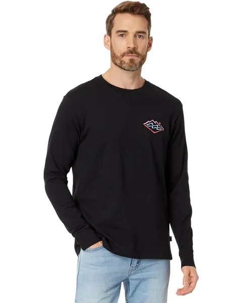 Футболка Billabong Summit Long Sleeve Graphic, черный
