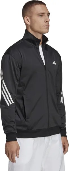 Куртка 3-Stripes Knit Tennis Jacket adidas, черный