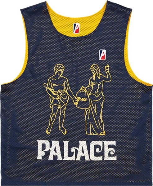 Жилет Palace Mesh Practice Vest 'Navy/Yellow', синий