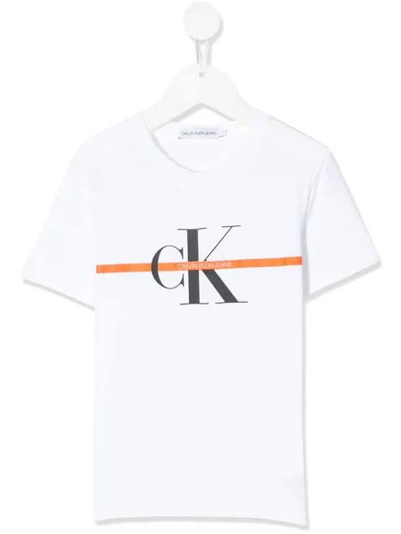 Calvin Klein Kids футболка с логотипом