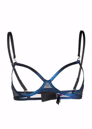 Maison Close бюстгальтер Blue Angel с вырезами