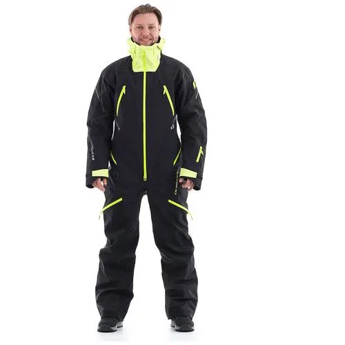 Dragonfly Комбинезон Extreme 2.0 MAN Black-Yellow-Green Fluo 2021 без утеплителя