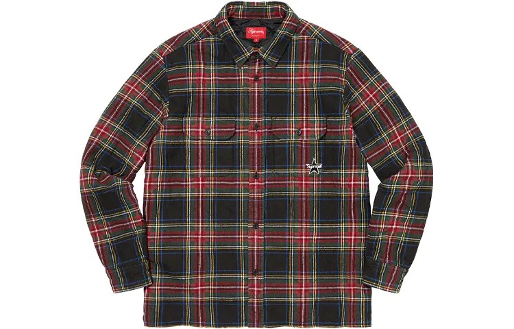 Осень/Зима 21 Рубашка унисекс Supreme, оливковый