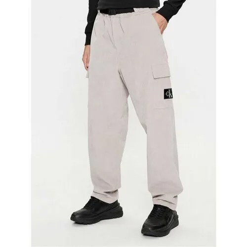 Брюки Calvin Klein Jeans, размер S [INT], серый
