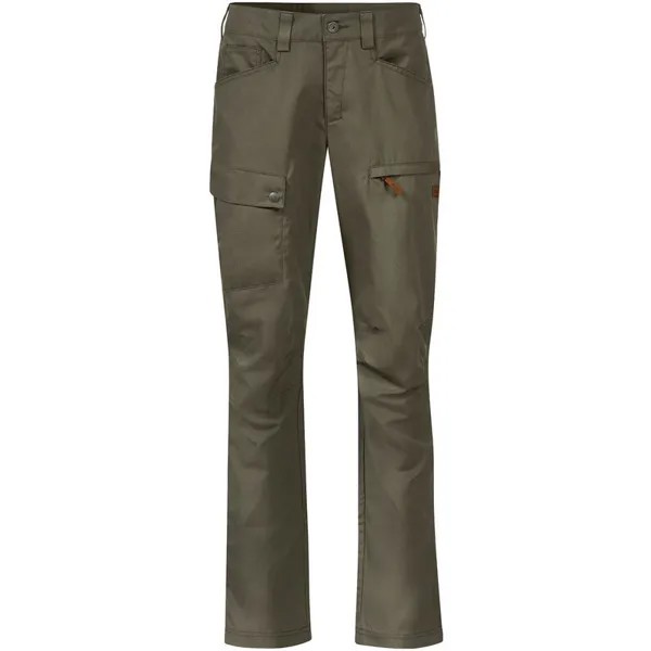 Женские уличные брюки Nordmarka Elemental Bergans, зеленый