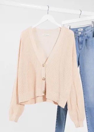Розовый кардиган с пуговицами American Eagle-Розовый цвет