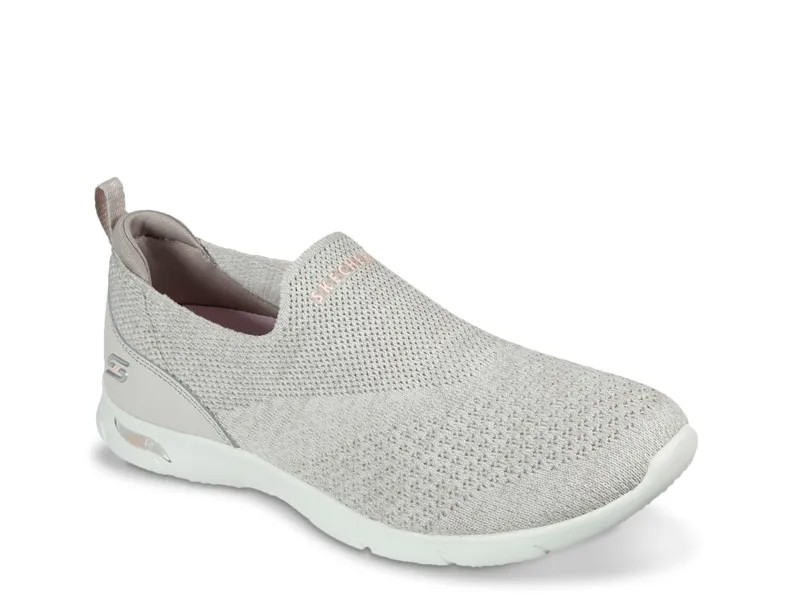 Слипоны Skechers Arch Fit Refine-Don't Go, серо-коричневый