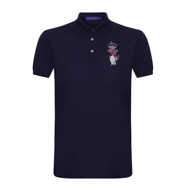 Хлопковое поло с короткими рукавами Ralph Lauren