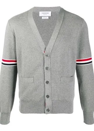 Thom Browne кардиган Milano с полосками RWB