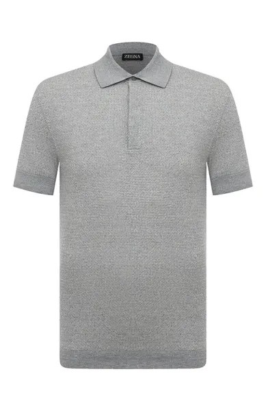 Поло из хлопка и льна Zegna