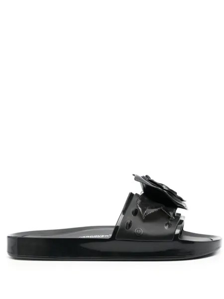 Melissa шлепанцы Beach Slide из коллаборации с Melissa, черный
