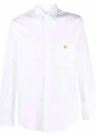 Fendi рубашка с длинными рукавами и логотипом