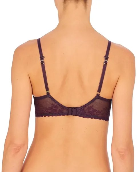 Бюстгальтер Natori Cherry Blossom Convertible Contour Underwire Bra, цвет Deep Plum