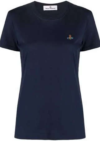 Vivienne Westwood футболка с короткими рукавами с нашивкой Orb