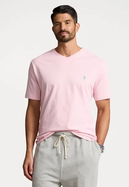 Базовая футболка Polo Ralph Lauren Big & Tall, светло-розовый